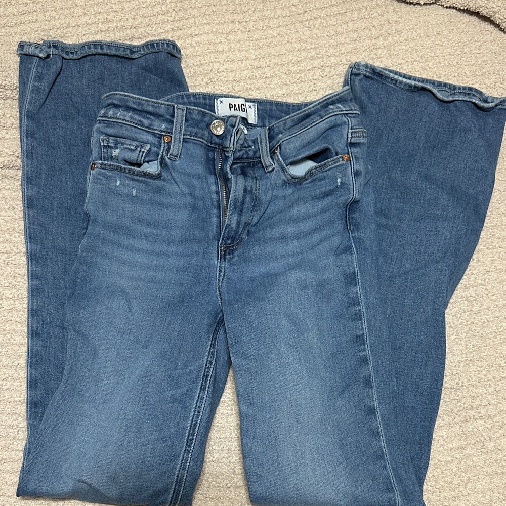 PAIGE Women's High Rise Laurel Canyon Jeans